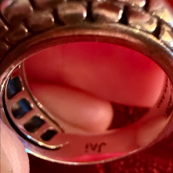 John Hardy JAI Sterling Silver
 Patterned Ring - Picture 9 of 10